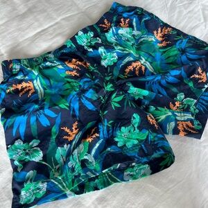 Columbia Tropical Print 5 Inch Sandy River Shorts